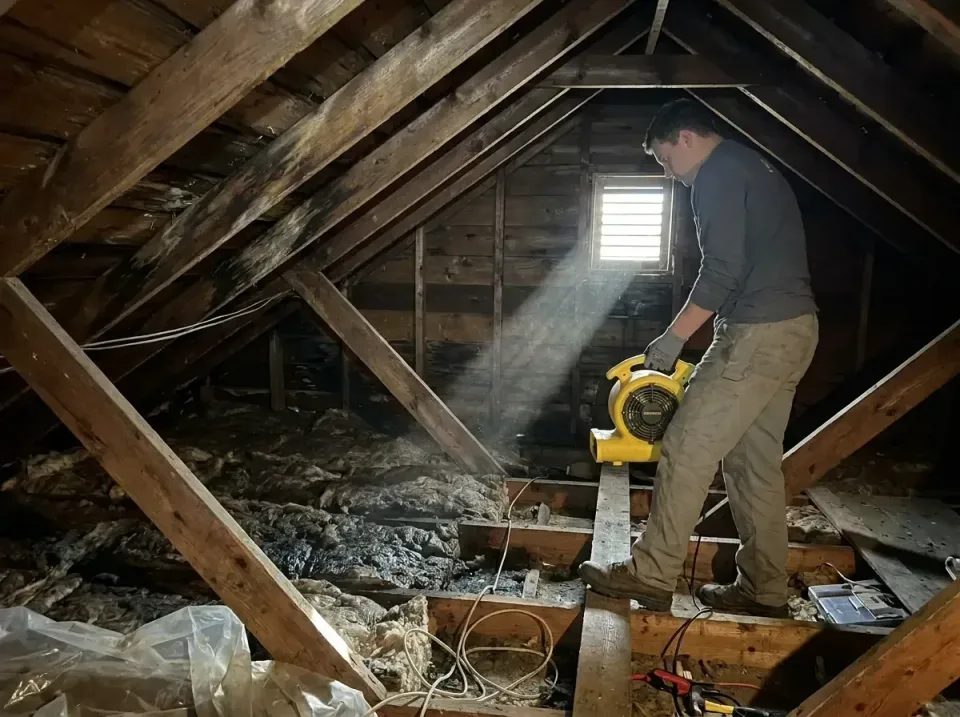 attic-water-damage-drying-proc-007 — frequently asked questions, Emergency Water Extraction & 24/7 Flood Response in Moss Be…